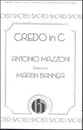 Credo in C Two-Part choral sheet music cover